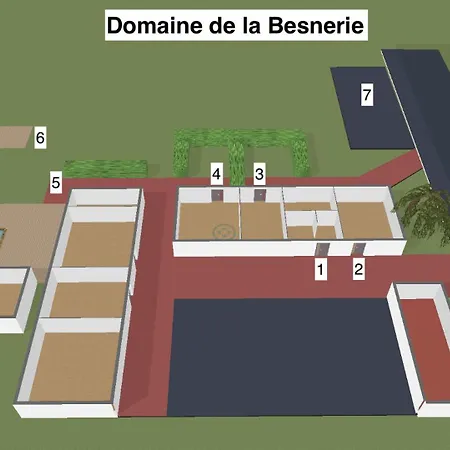 Domaine De La Besnerie Avec Privatif A 10 Min Du Mont St Michel Prázdninový dům Tanis