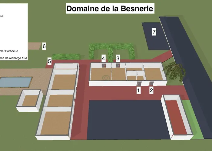 Domaine De La Besnerie Avec Privatif A 10 Min Du Mont St Michel 度假居 Tanis
